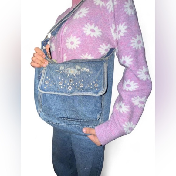 Source Unknown Handbags - Y2K Embroidered shoulder bag